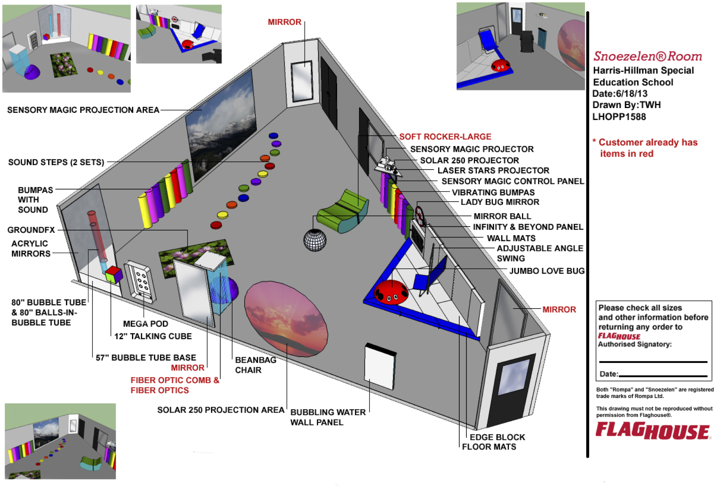 The Shelby Foundation Layout